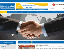 Tablet Screenshot of bangtaiviet.com